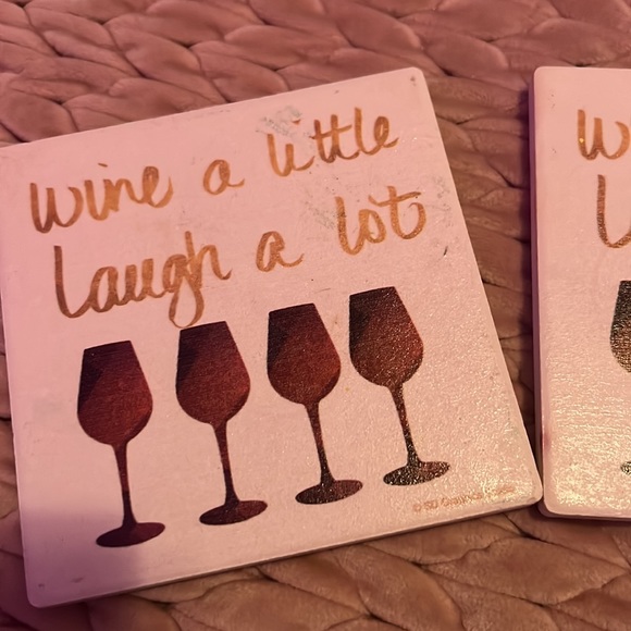 Set of two coasters - Picture 2 of 2